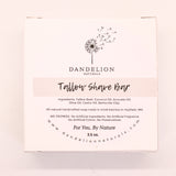 Tallow Shave Bar