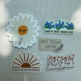 Rooted in Him Sticker Pack